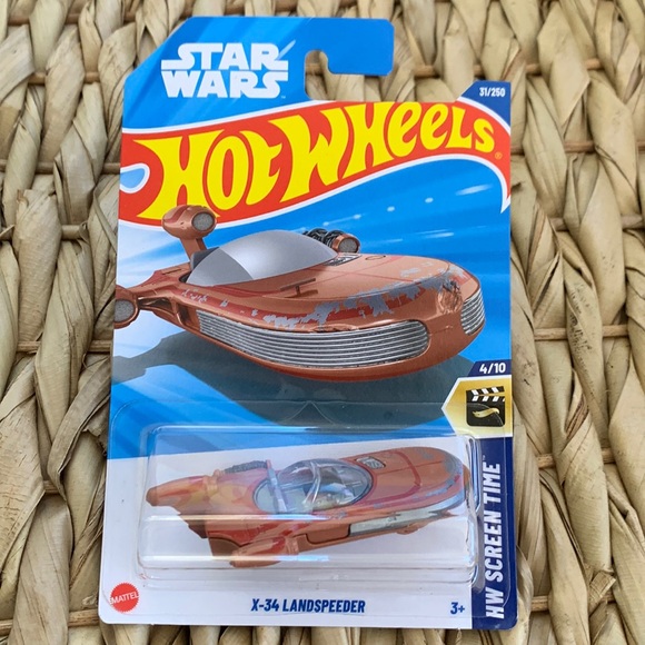 X-34 Landspeeder Star Wars Hot Wheel Land Speeder StarWars Hotwheels Mattel New - Picture 2 of 5